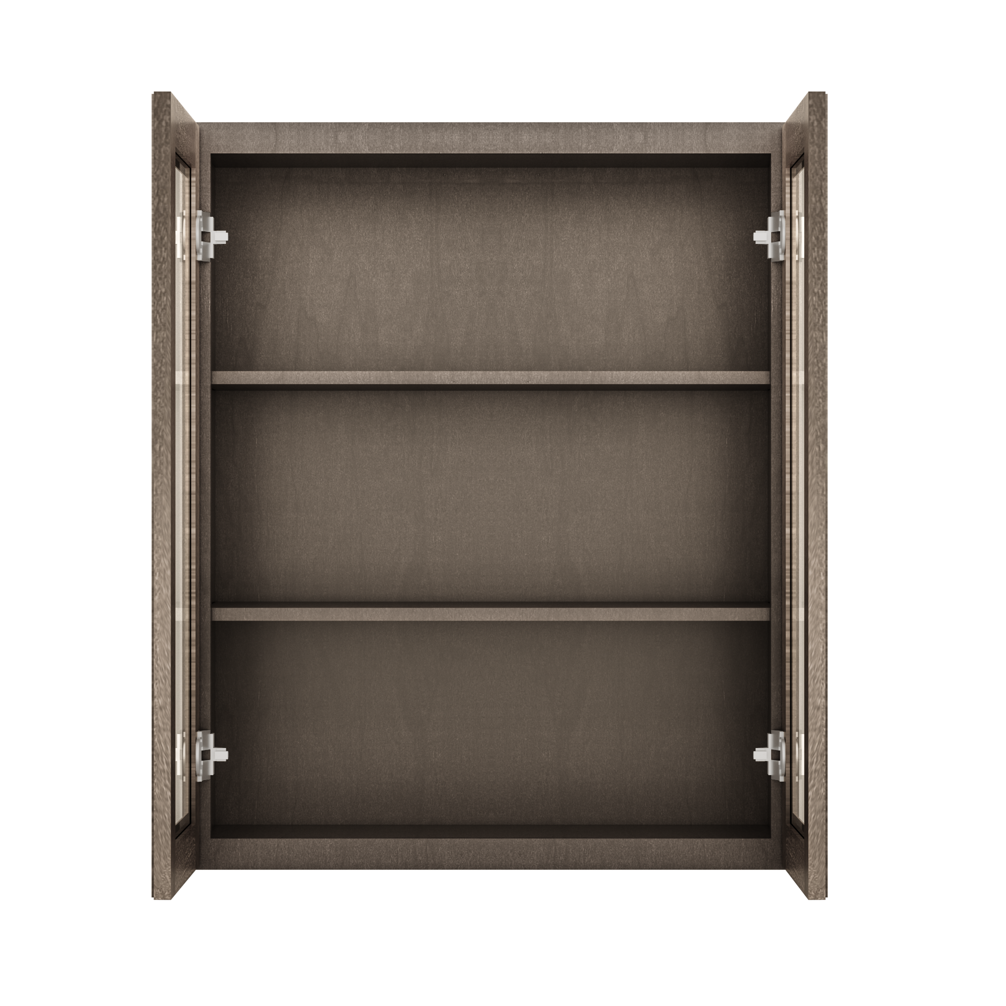 Mullion Door Wall Kitchen Cabinet WMD3036 Milan Slate 30 in. width 36 in. height 12 in. depth