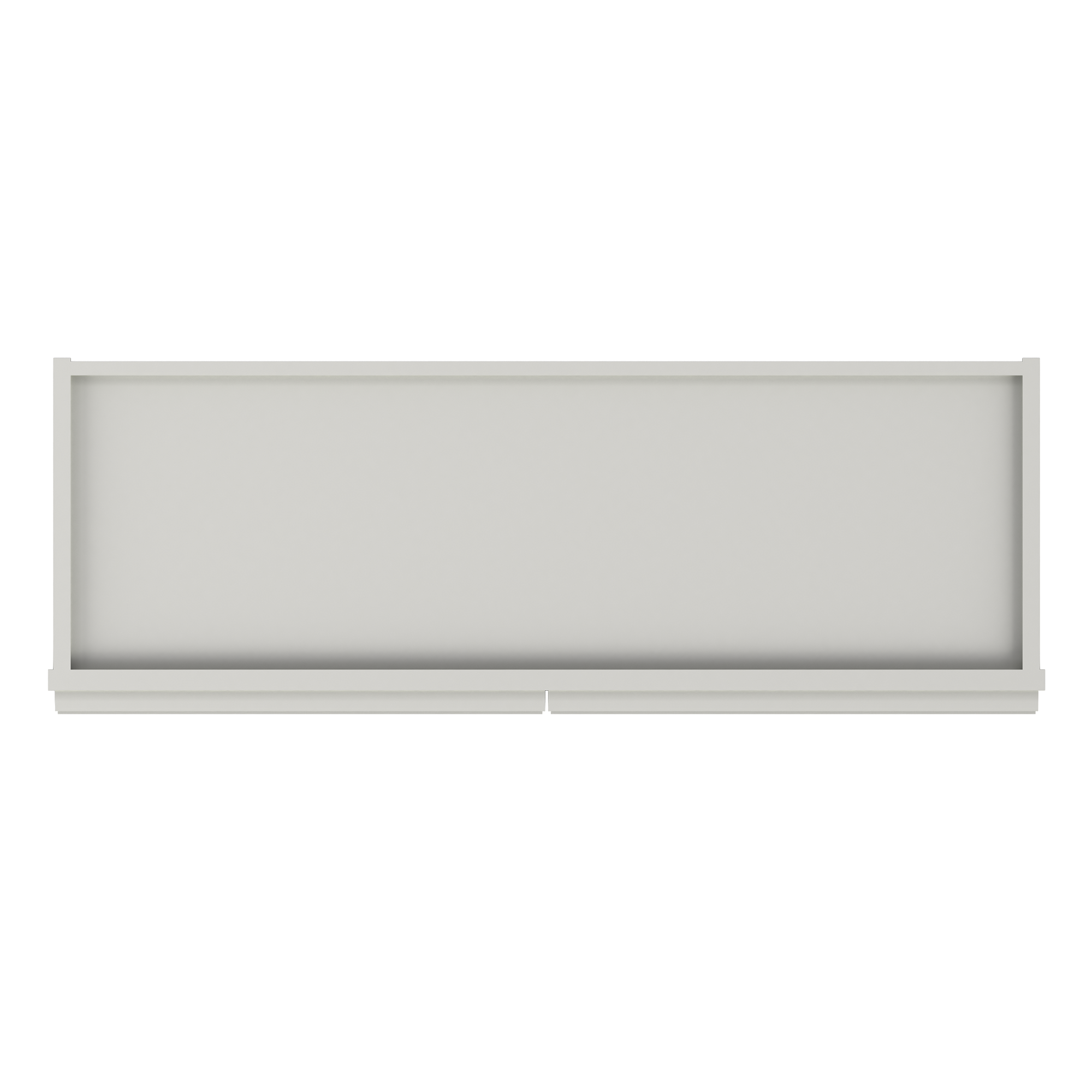 Mullion Door Wall Kitchen Cabinet WMD3636 Milan Pearl 36 in. width 36 in. height 12 in. depth