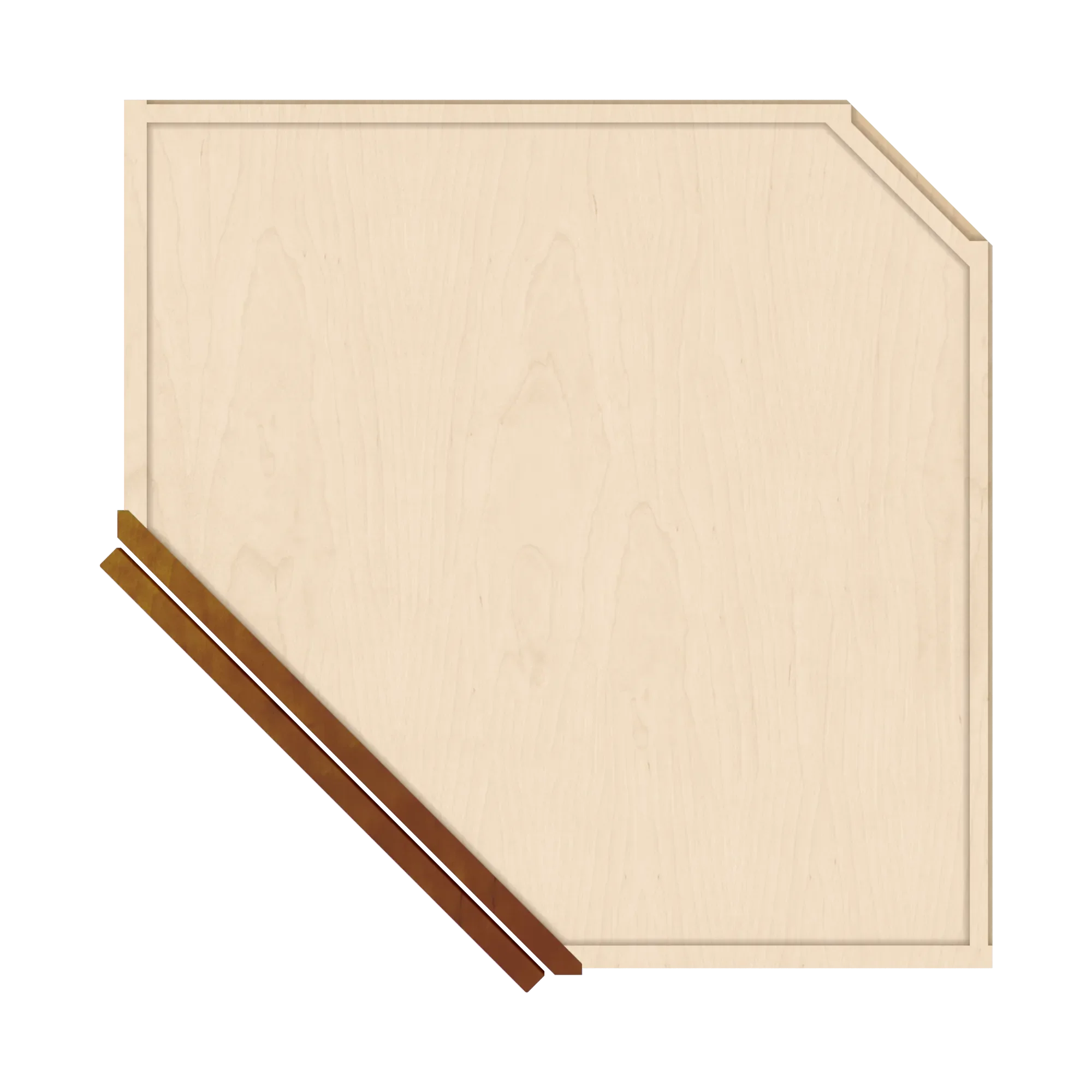 j k mocha glazed k10 wall diagonal glass insert 24 w x 12 h no glass insert