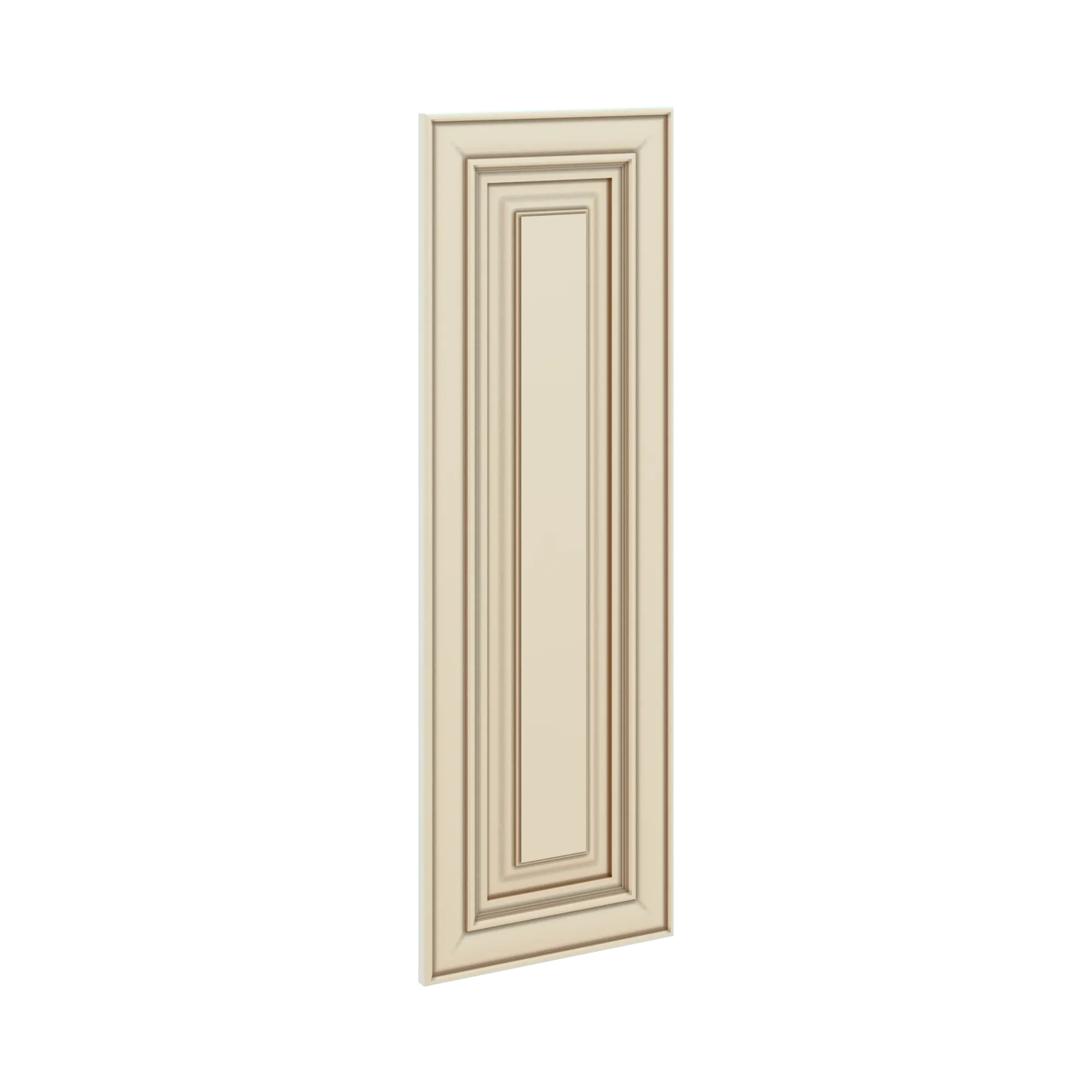 J&K Creme Glazed A7 Dummy Insert Door Glass 12" W x 36" H