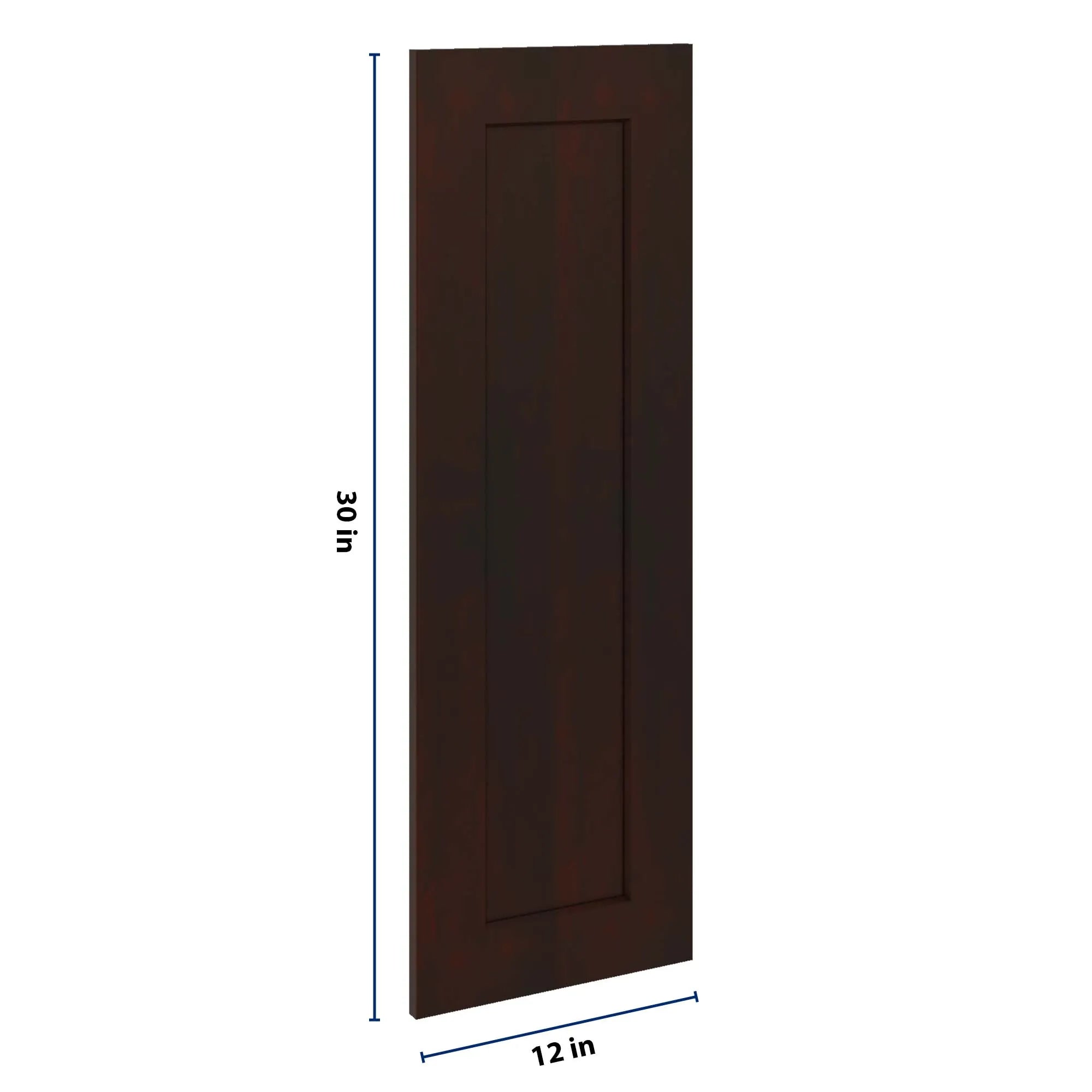 J&K Java Coffee S1 Dummy Insert Door Glass 12" W x 36" H