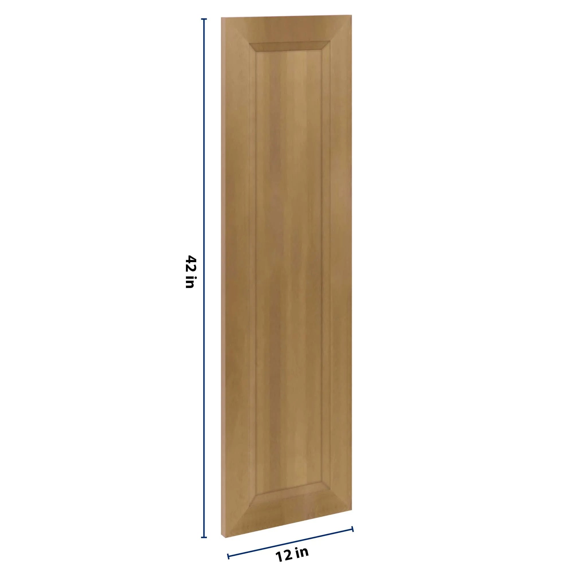 J&K Butterscotch B8 Dummy Insert Door Glass 12" W x 42" H