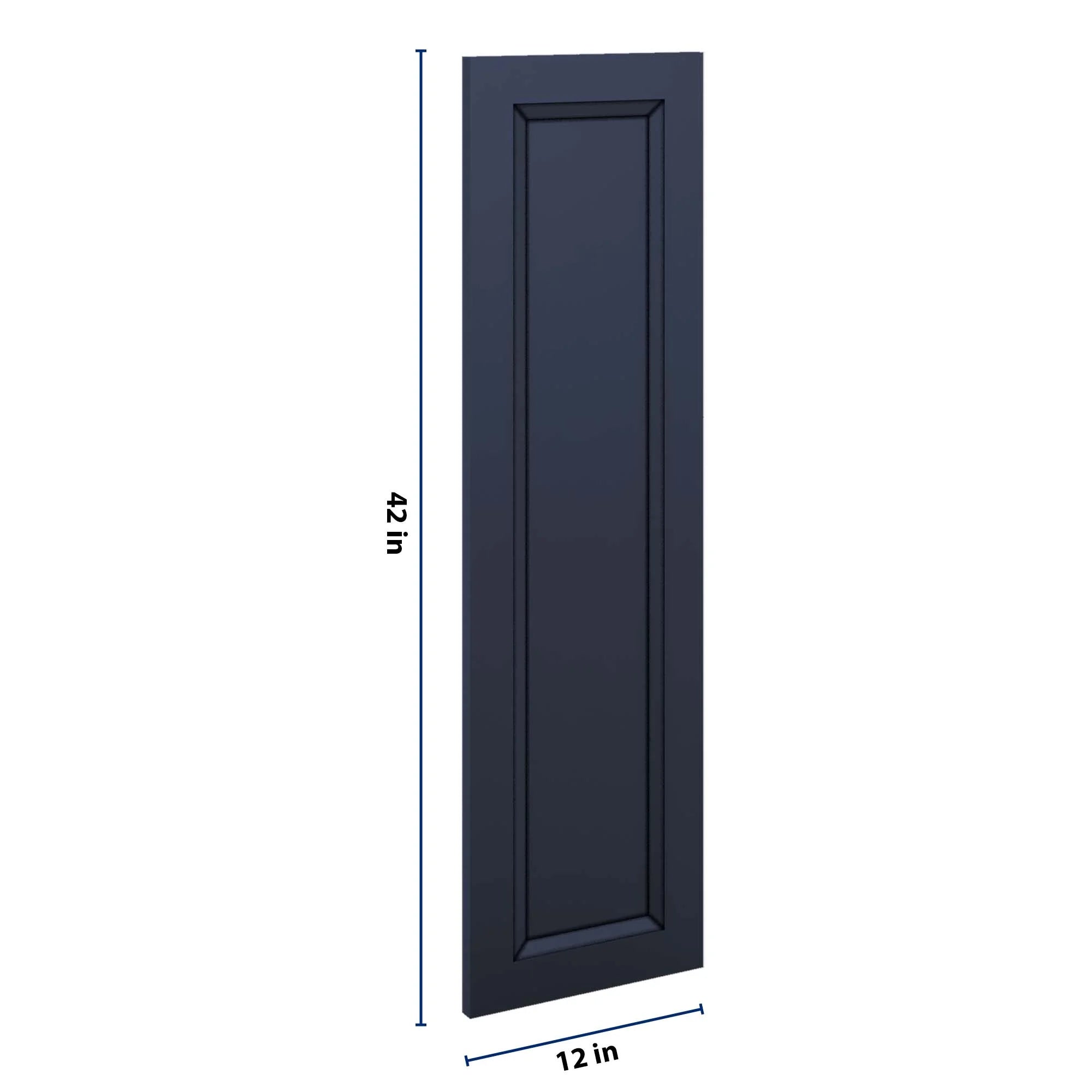 J&K Naval B7 Dummy Insert Door Glass 12" W x 42" H