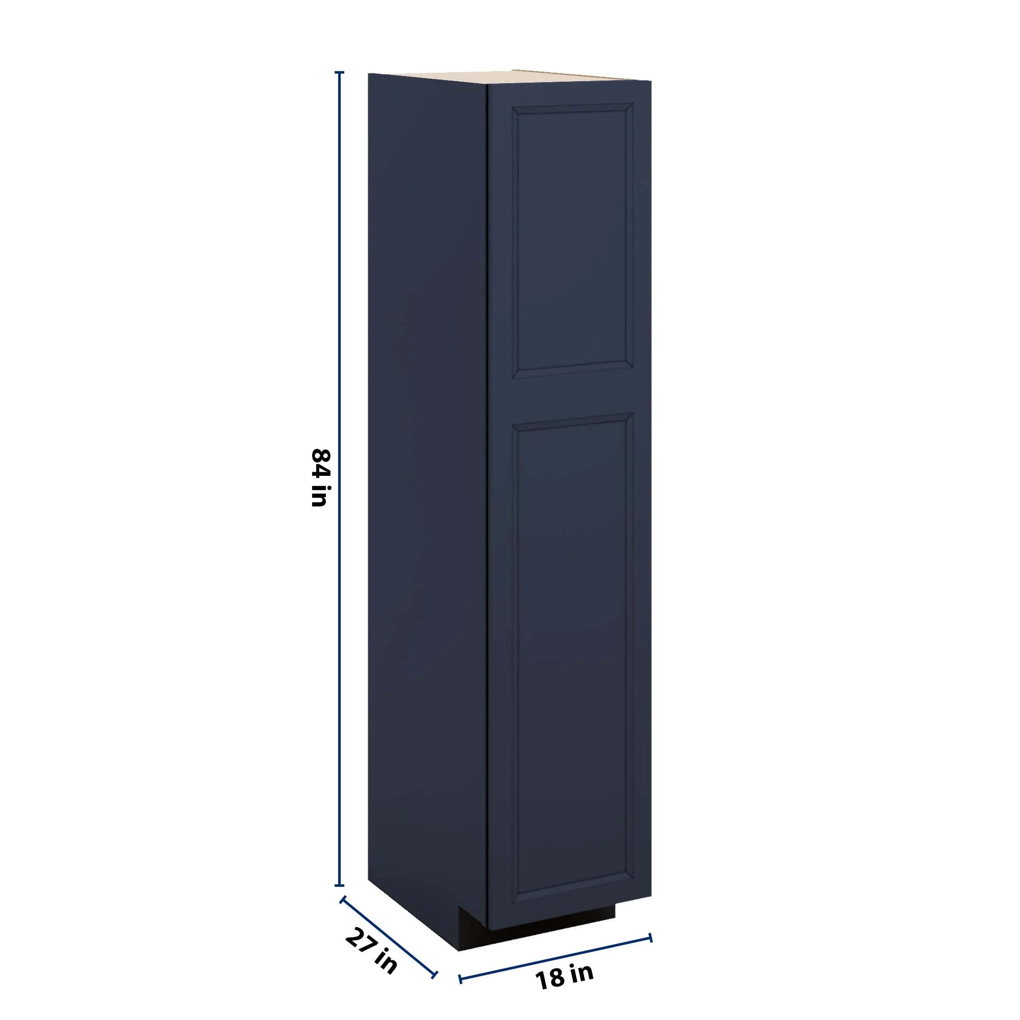 J&K Naval B7 Pantry w/Roll-Out Trays 18" W x 84" H x 27" D