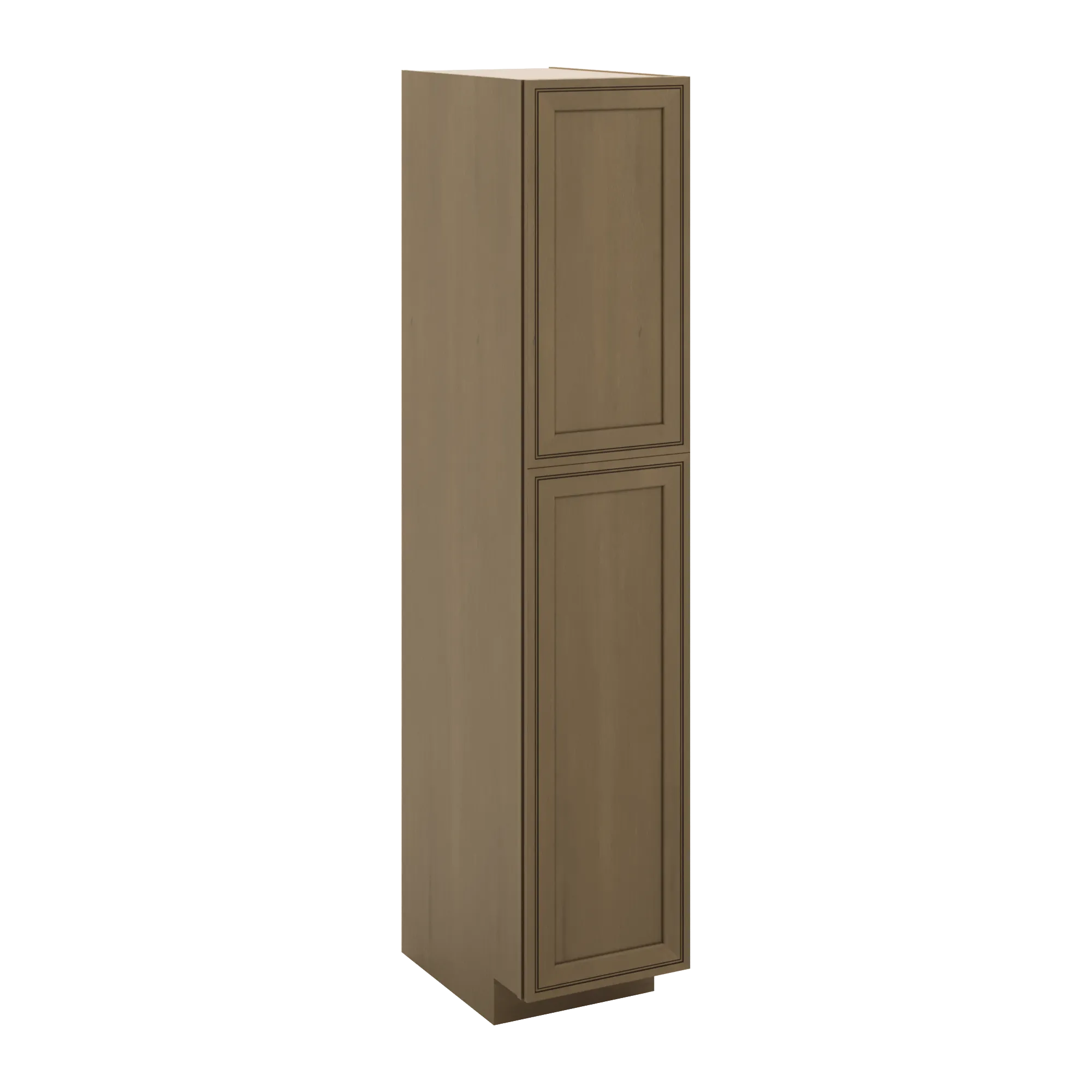 J&K Hazel H8 Pantry w/Roll-Out Trays 18" W x 90" H x 27" D