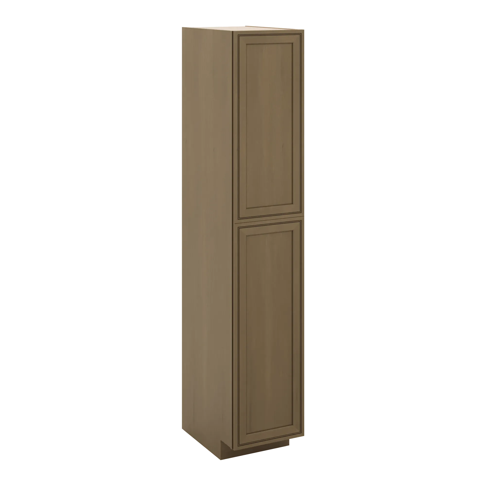 J&K Hazel H8 Pantry w/Roll-Out Trays 18" W x 96" H x 27" D