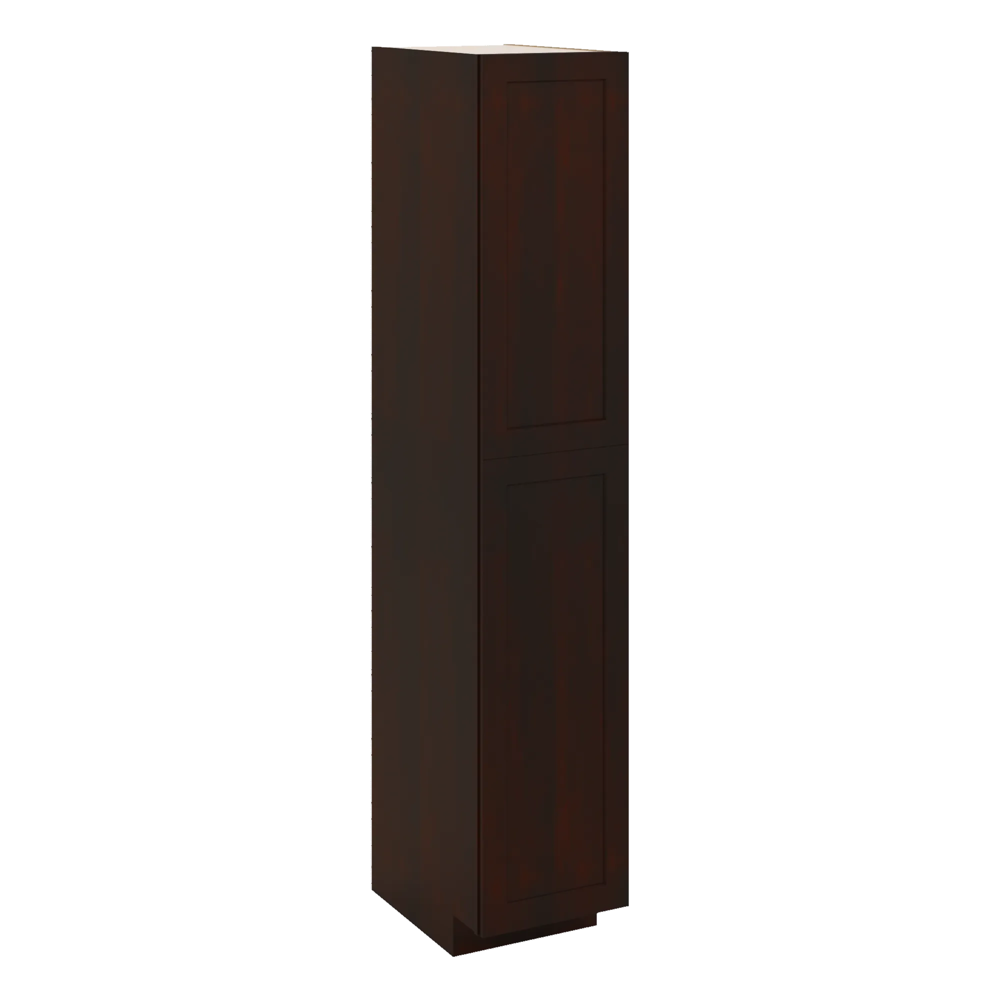 J&K Java Coffee S1 Pantry w/Roll-Out Trays 18" W x 96" H x 27" D