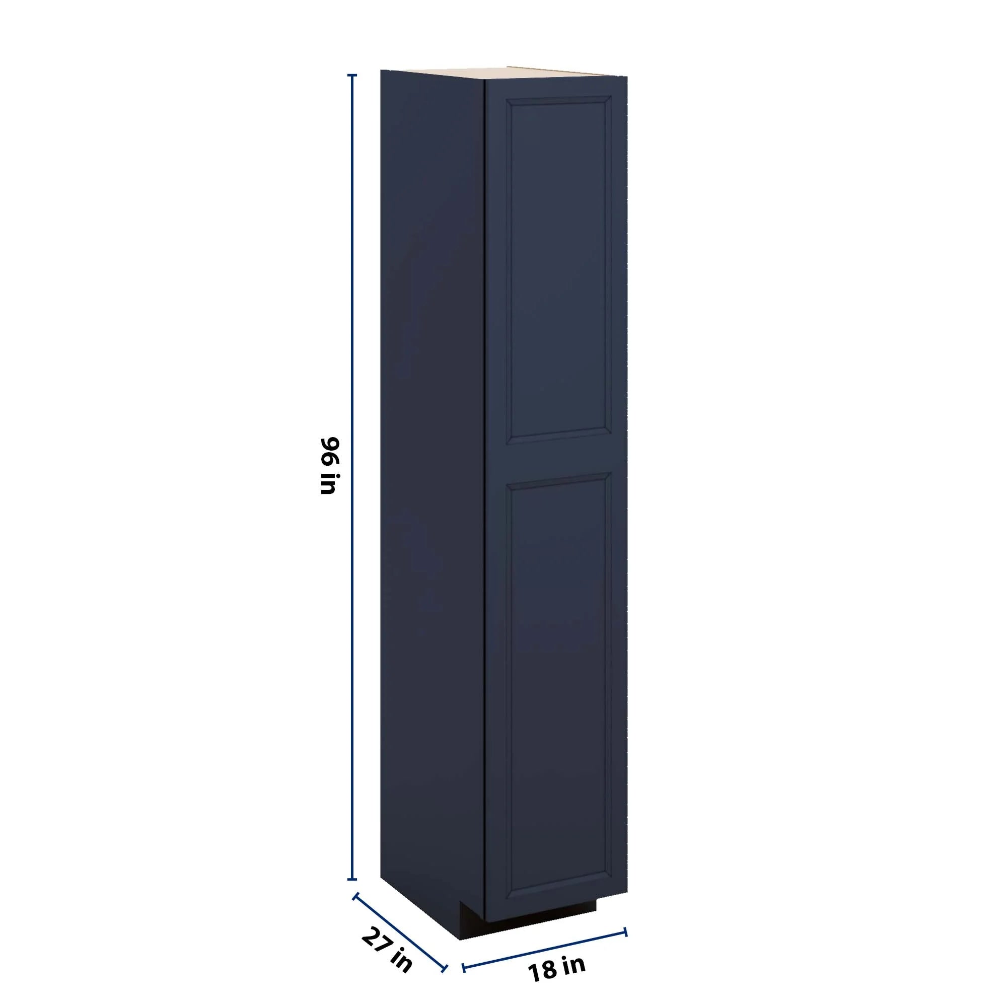 J&K Naval B7 Pantry w/Roll-Out Trays 18" W x 96" H x 27" D