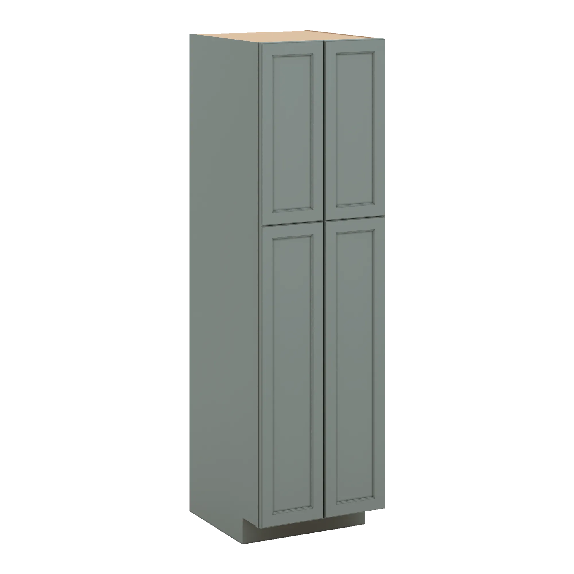 J&K Sage E3 Pantry w/Roll-Out Trays 24" W x 84" H x 27" D