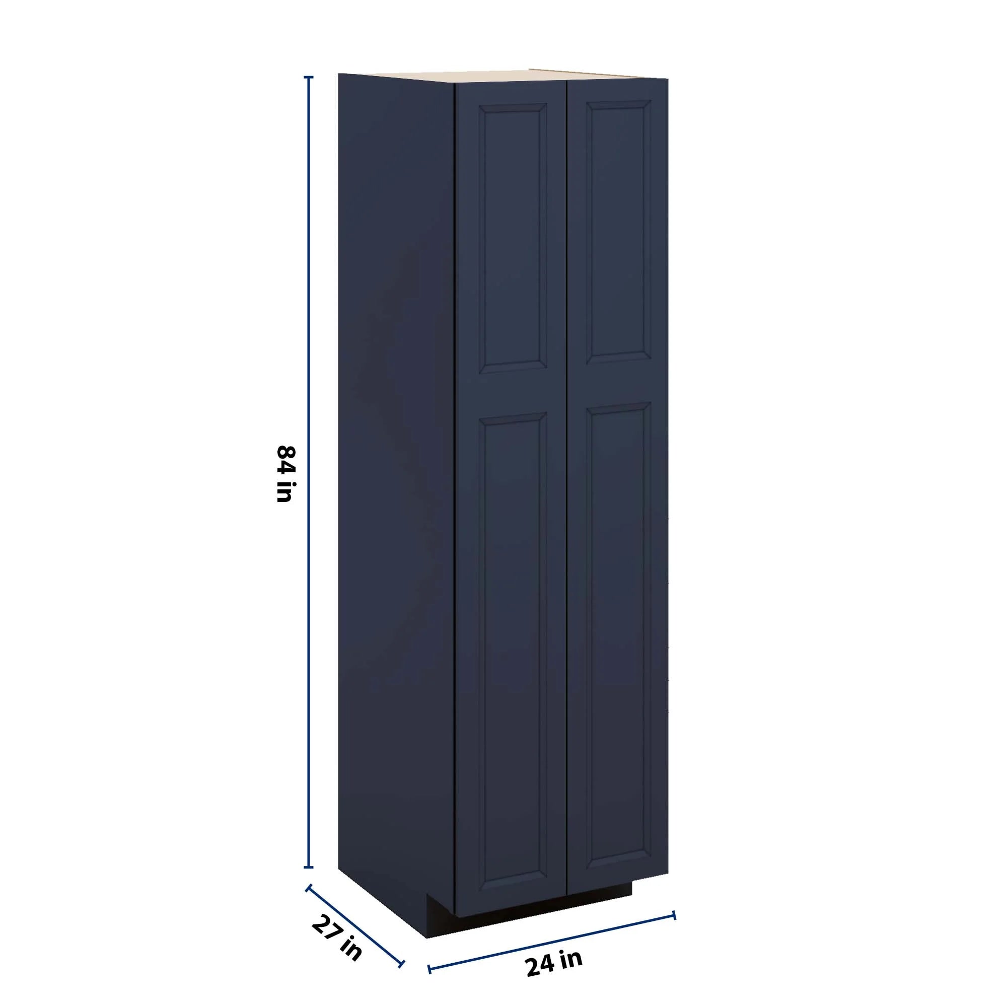 J&K Naval B7 Pantry w/Roll-Out Trays 24" W x 84" H x 27" D