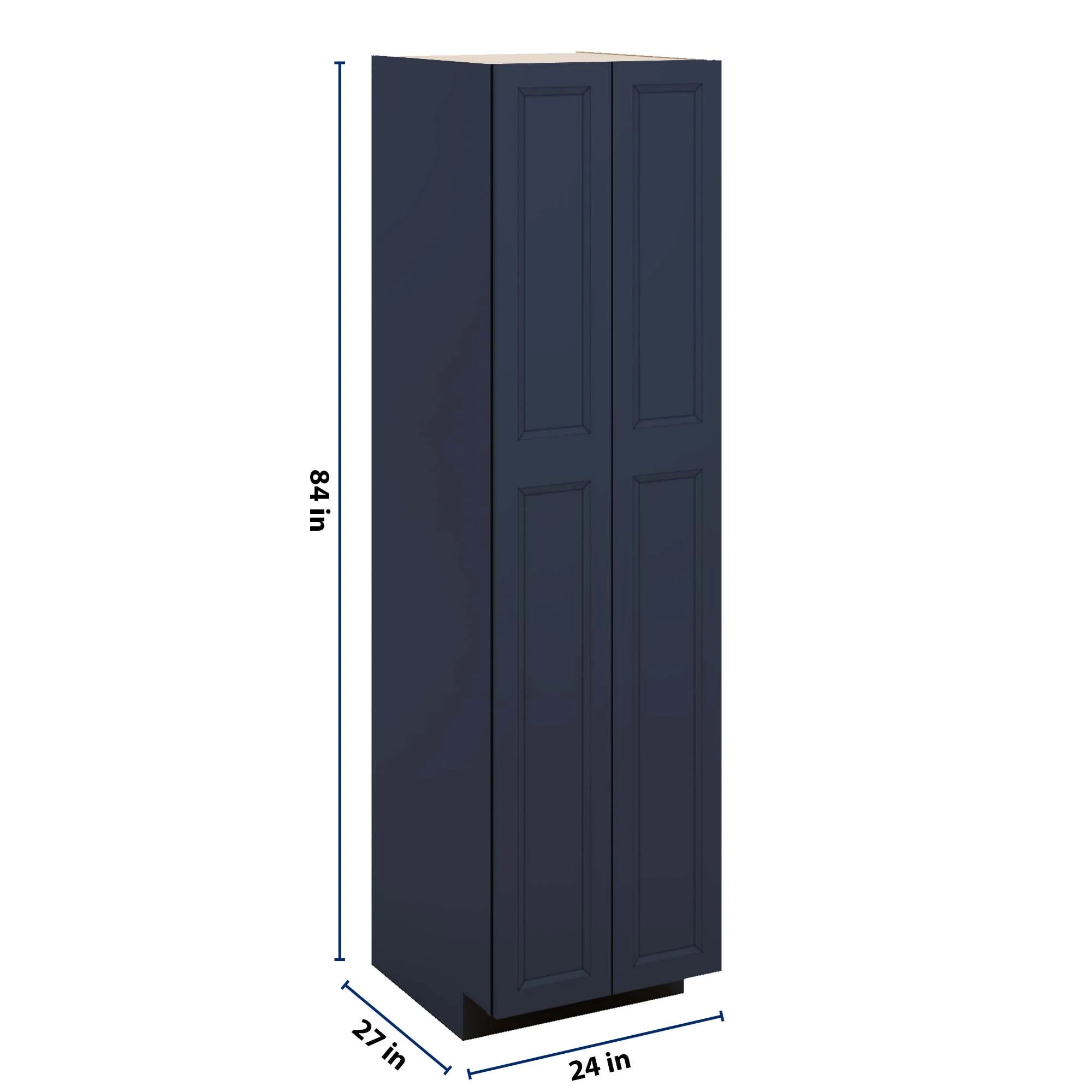 J&K Naval B7 Pantry w/Roll-Out Trays 24" W x 90" H x 27" D