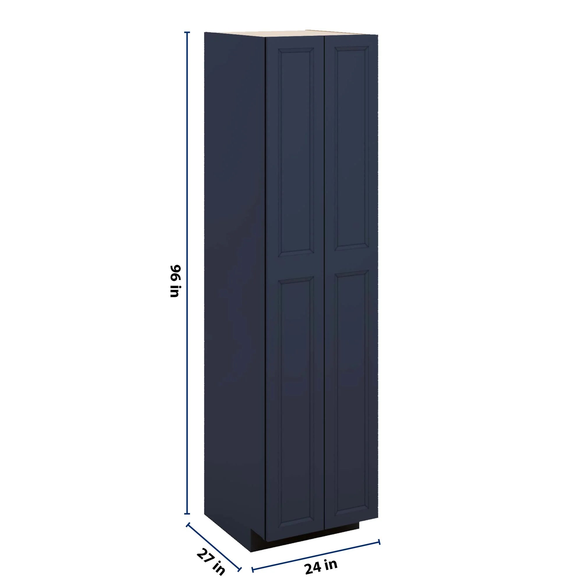 J&K Naval B7 Pantry w/Roll-Out Trays 24" W x 96" H x 27" D