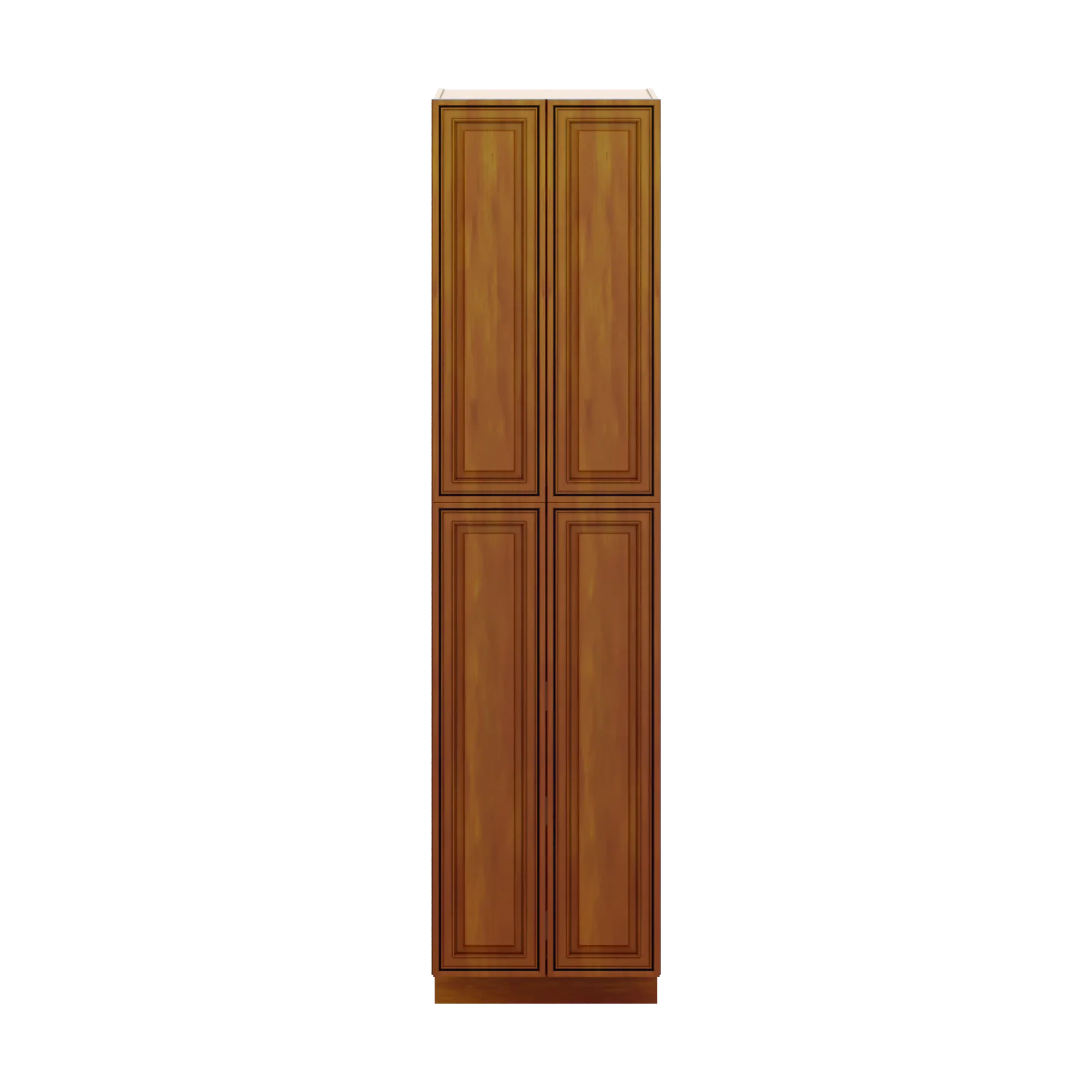 j k mocha glazed k10 pantry w roll out trays 24 w x 96 h x 27 d