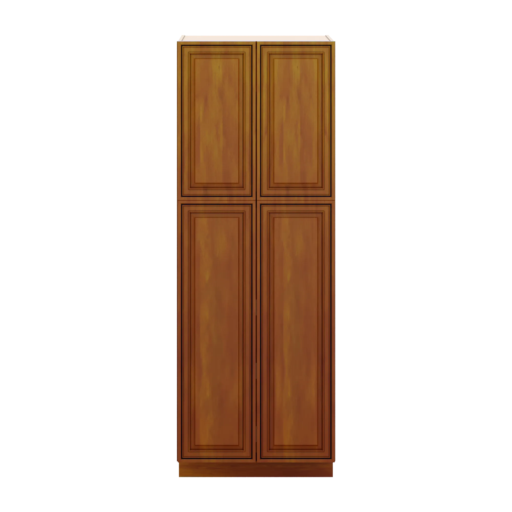 j k mocha glazed k10 pantry w roll out trays 30 w x 84 h x 27 d