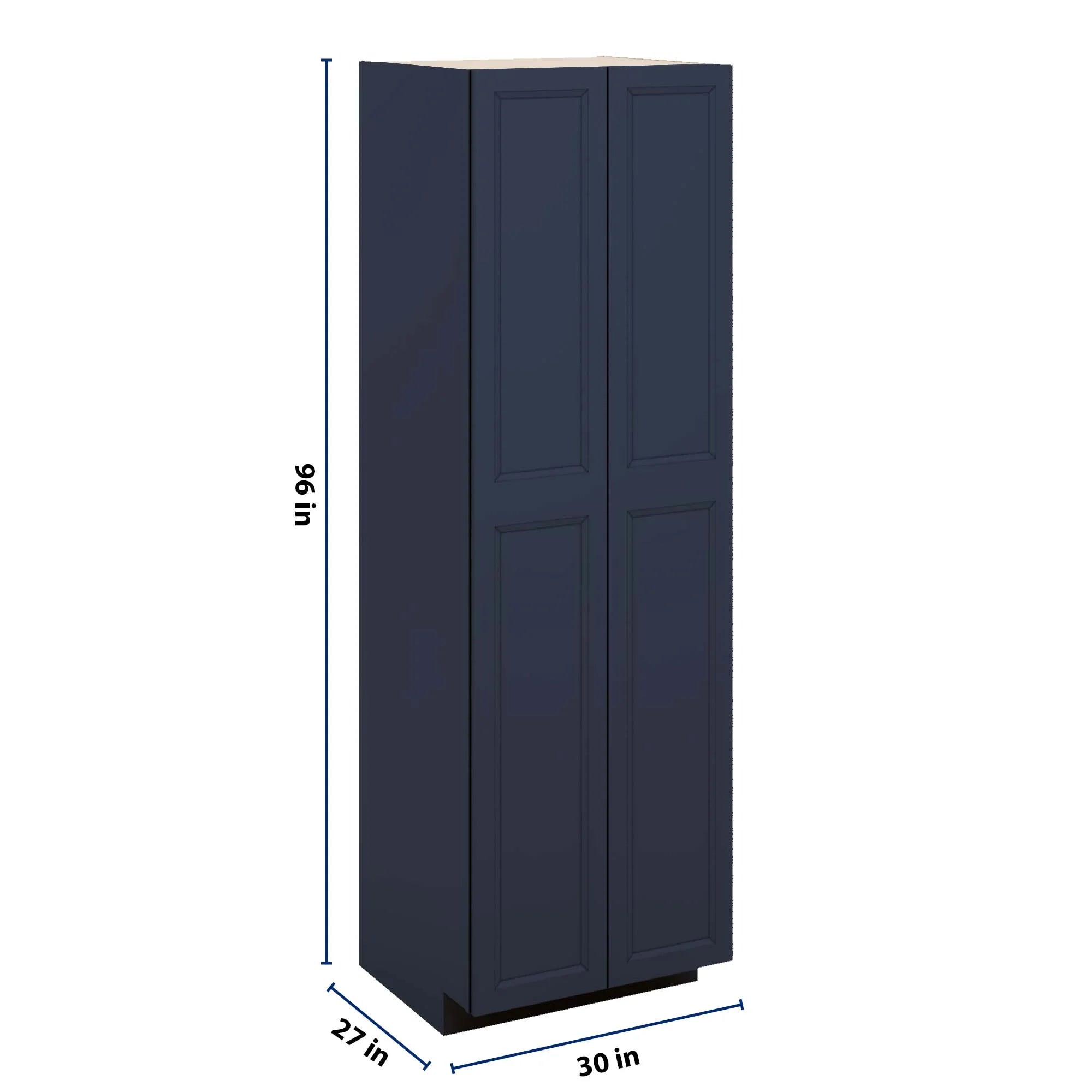 J&K Naval B7 Pantry w/Roll-Out Trays 30" W x 96" H x 27" D