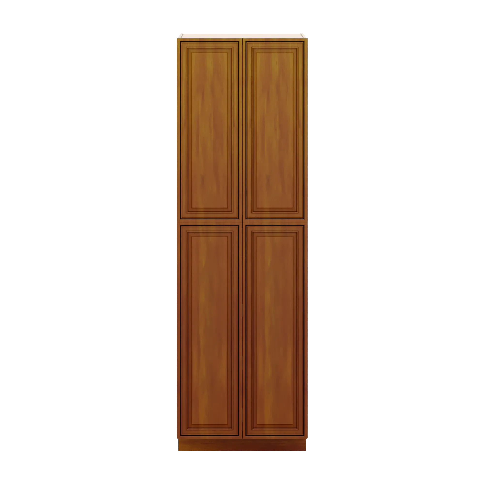 j k mocha glazed k10 pantry w roll out trays 30 w x 96 h x 27 d