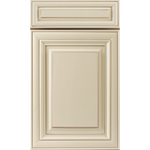 J & K Traditional Creme Glazed A7 Door Sample