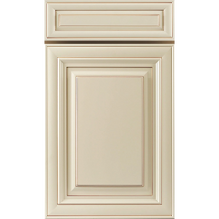 J & K Traditional Creme Glazed A7 Door Sample