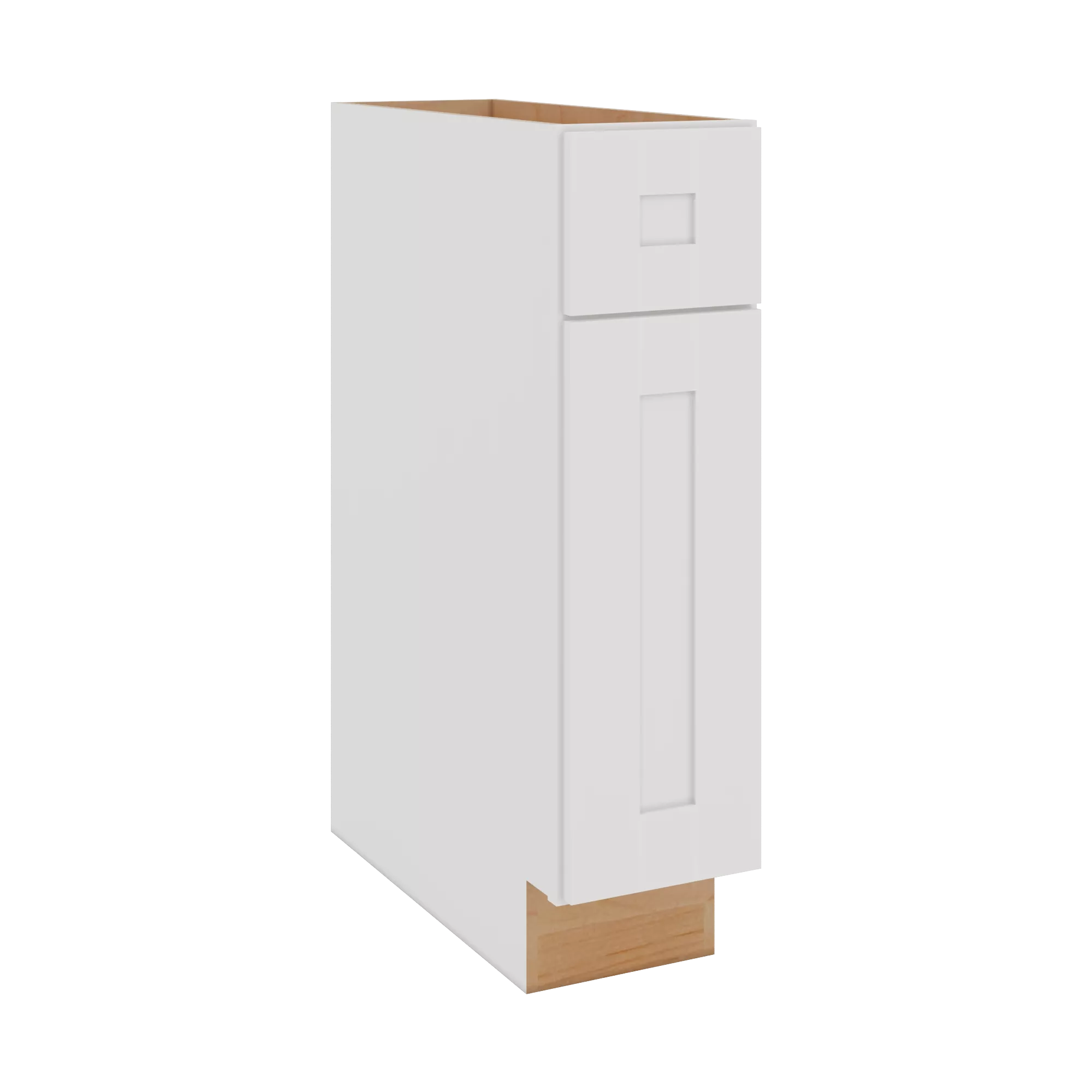 Modernform Cabinet White Shaker 09" W X 34 1/2" H X 24" D Single Door Base Cabinet
