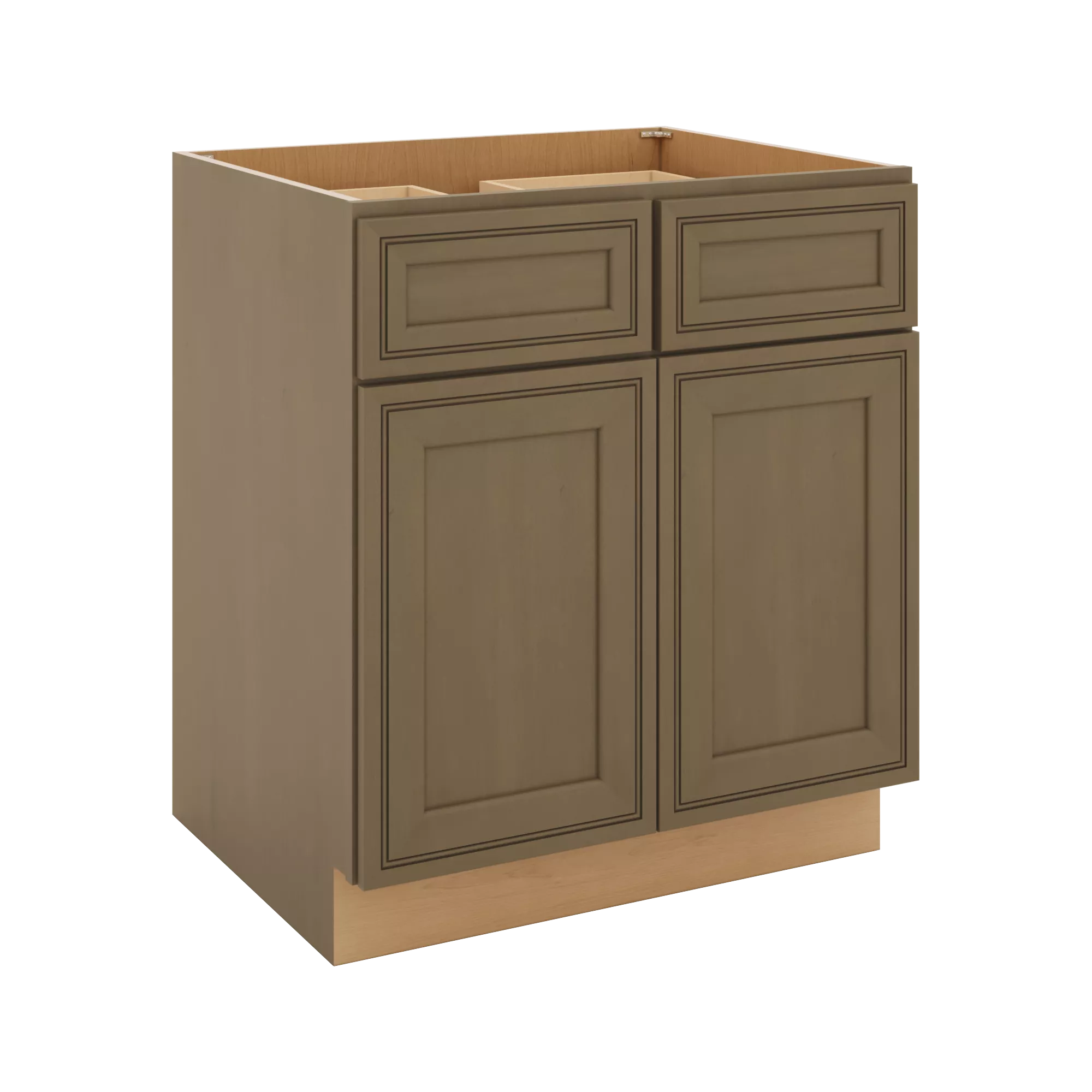 J&K Pearl Glazed H9 Double Door Standard Base Cabinet - 30" W