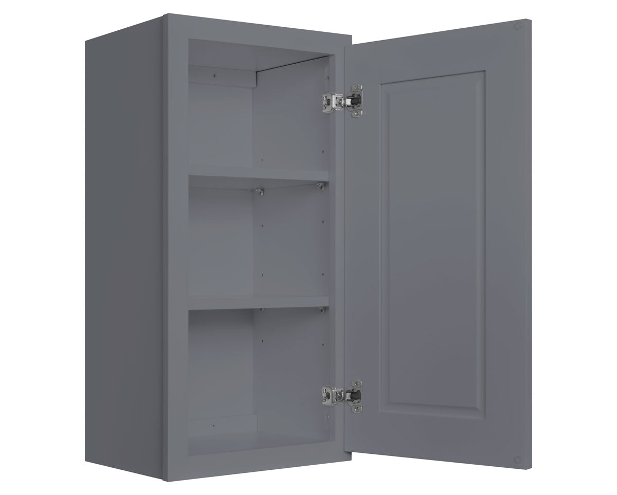 Wall Kitchen Cabinet W4830 Colonial Gray LessCare 48 in. width 30 in. height 12 in. depth