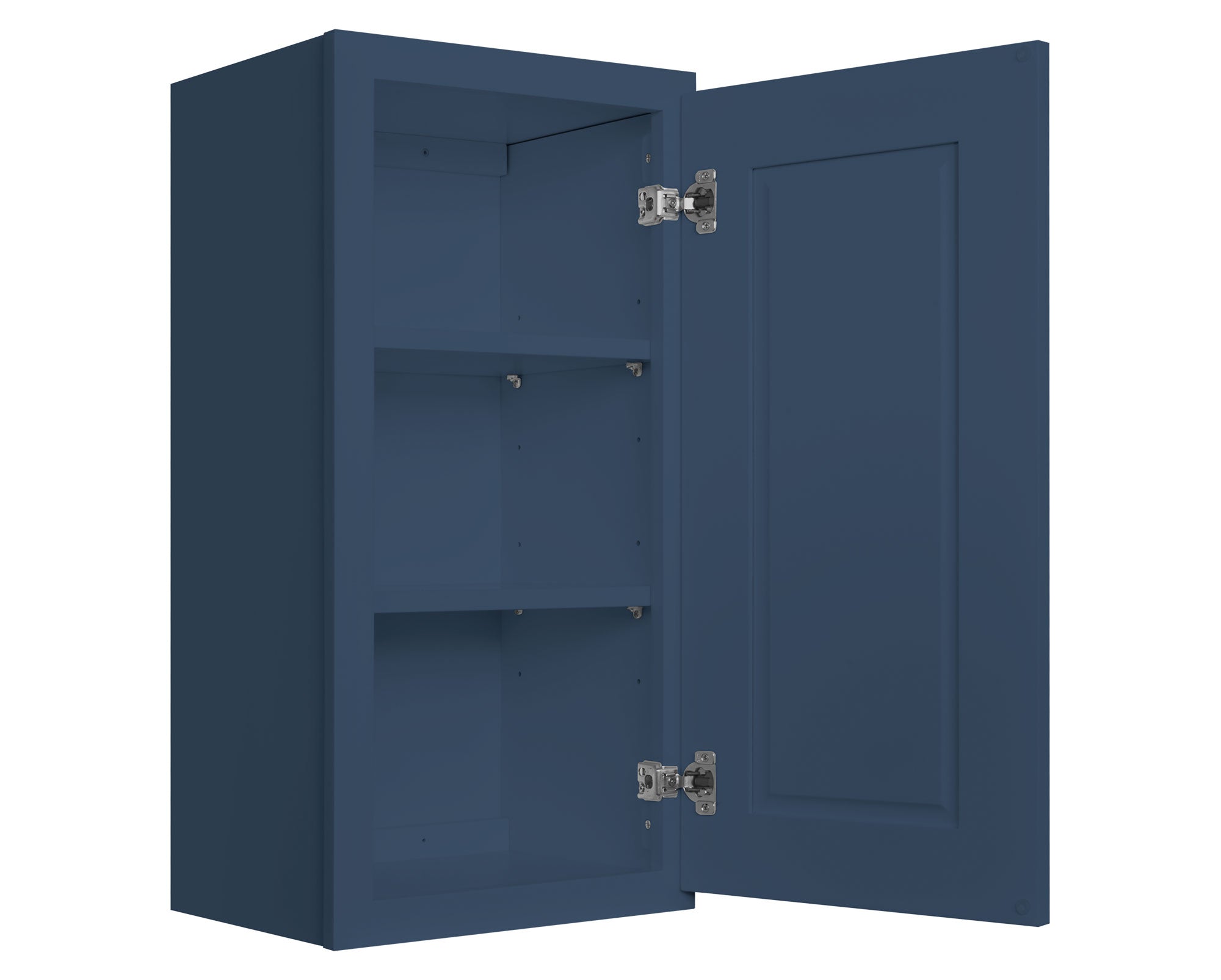 Utility Kitchen Cabinet U1896 Danbury Blue LessCare 18 in. width 96 in. height 24 in. depth