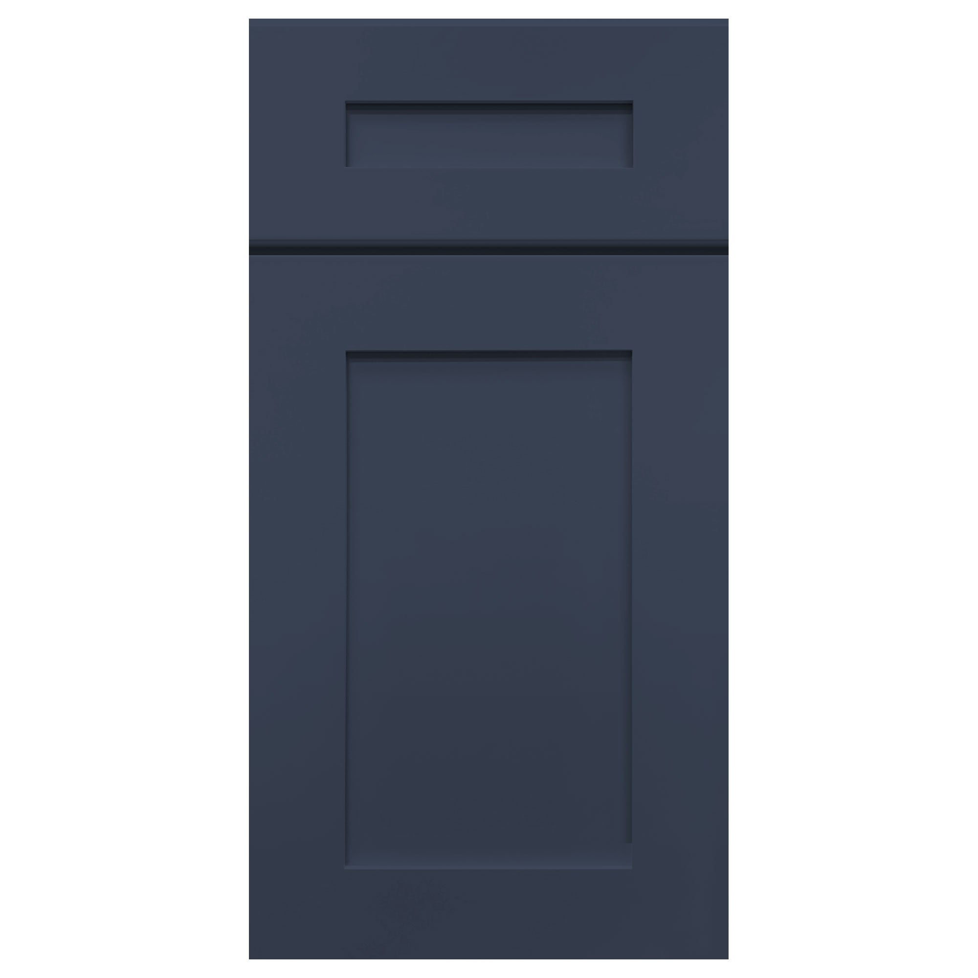 Sink Base Kitchen Cabinet SB27 Danbury Blue LessCare 27 in. width 34.5 in. height 24 in. depth