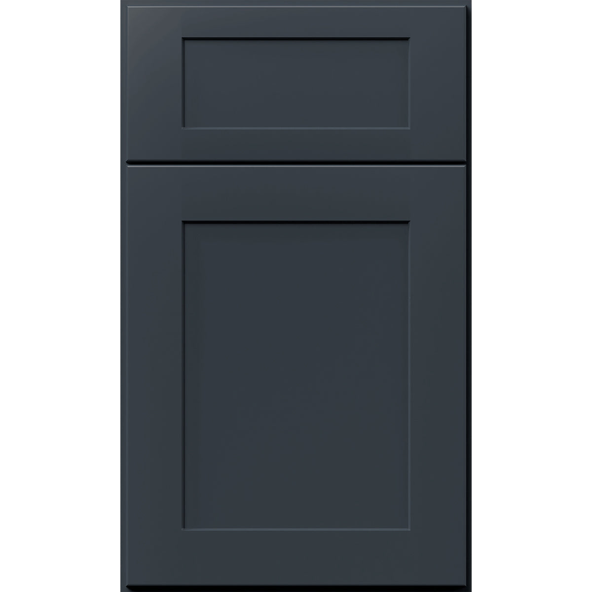 Fabuwood Allure Galaxy Indigo Shaker Blue Door Sample | Cabinets