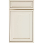 J & K Transitional Pearl Glazed H9 Door Sample
