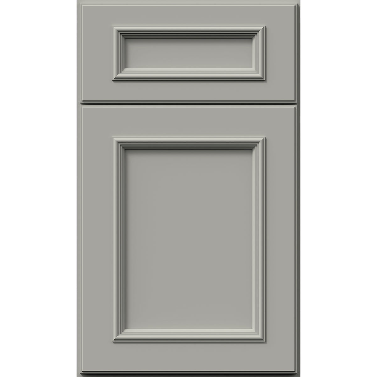 Fabuwood Allure Imperio Nickel Shaker Grey Door Sample
