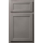 Fabuwood Quest Metro Mist Recessed Panel Grey Door Sample