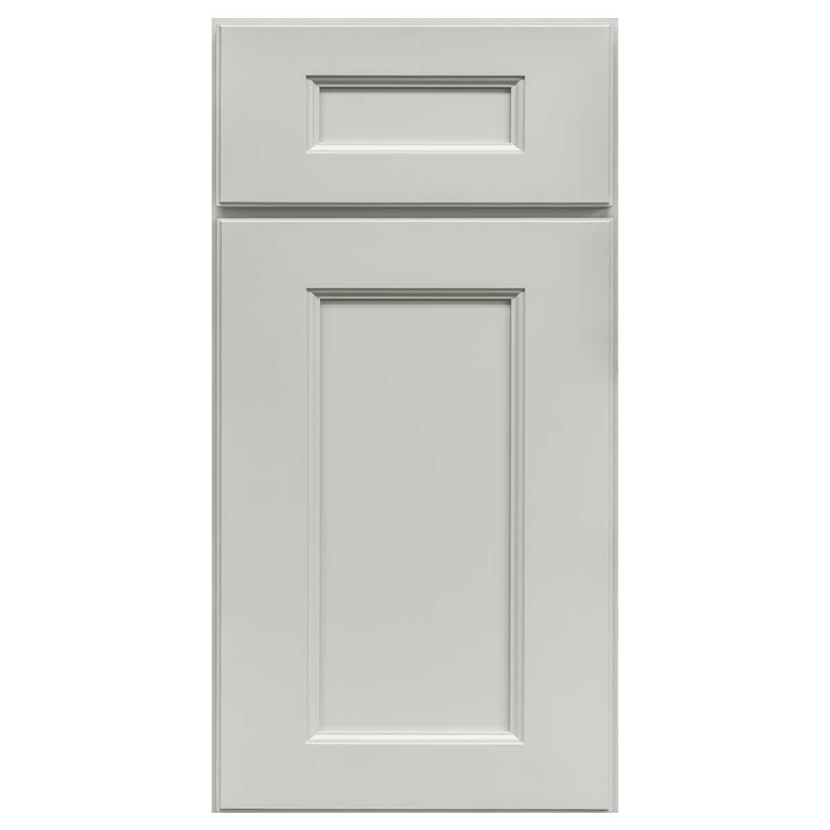 Mullion Door Wall Kitchen Cabinet WMD1842 Milan Pearl LessCare 18 in. width 42 in. height 12 in. depth