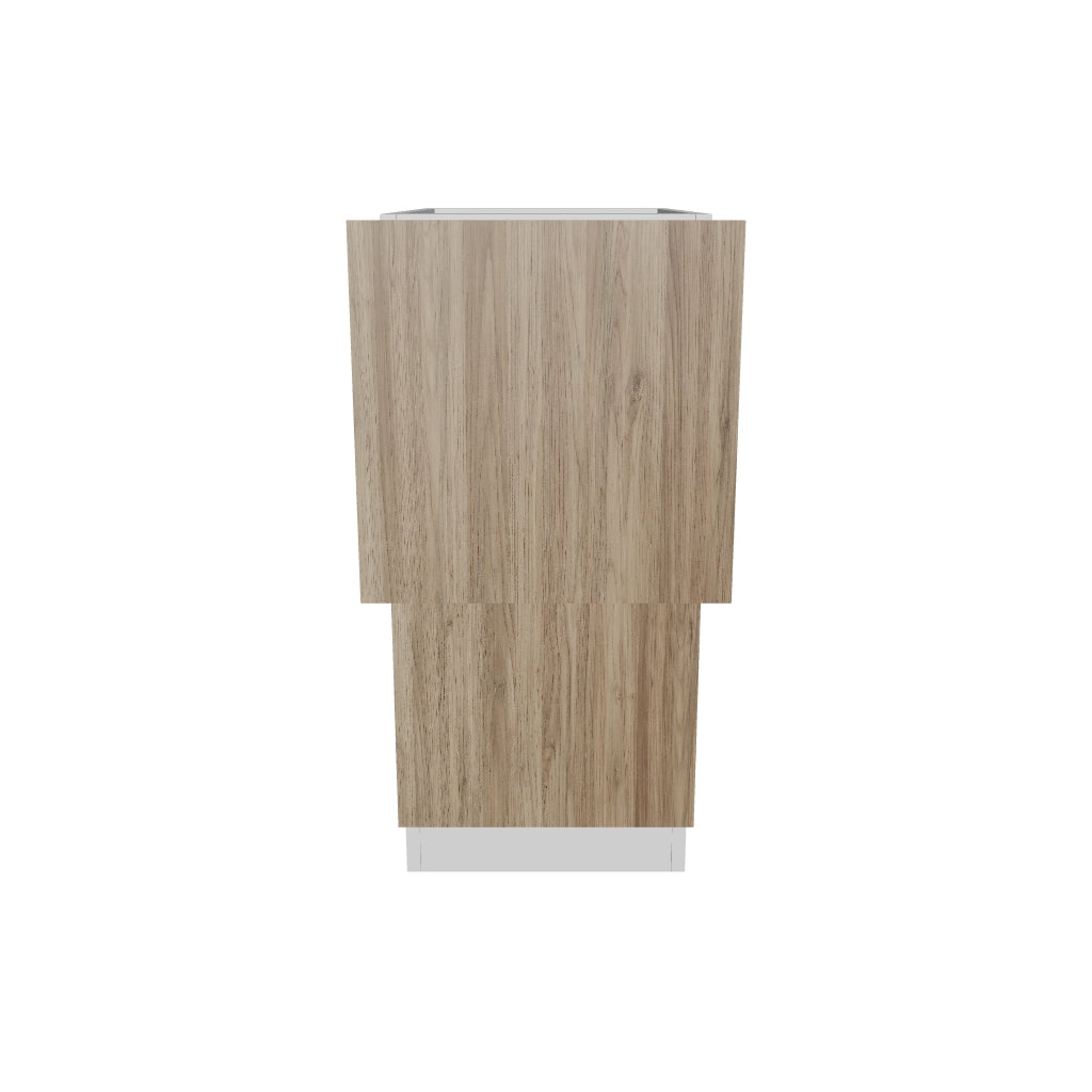 2" H X 24" D  2 Drawer Base Cabinet