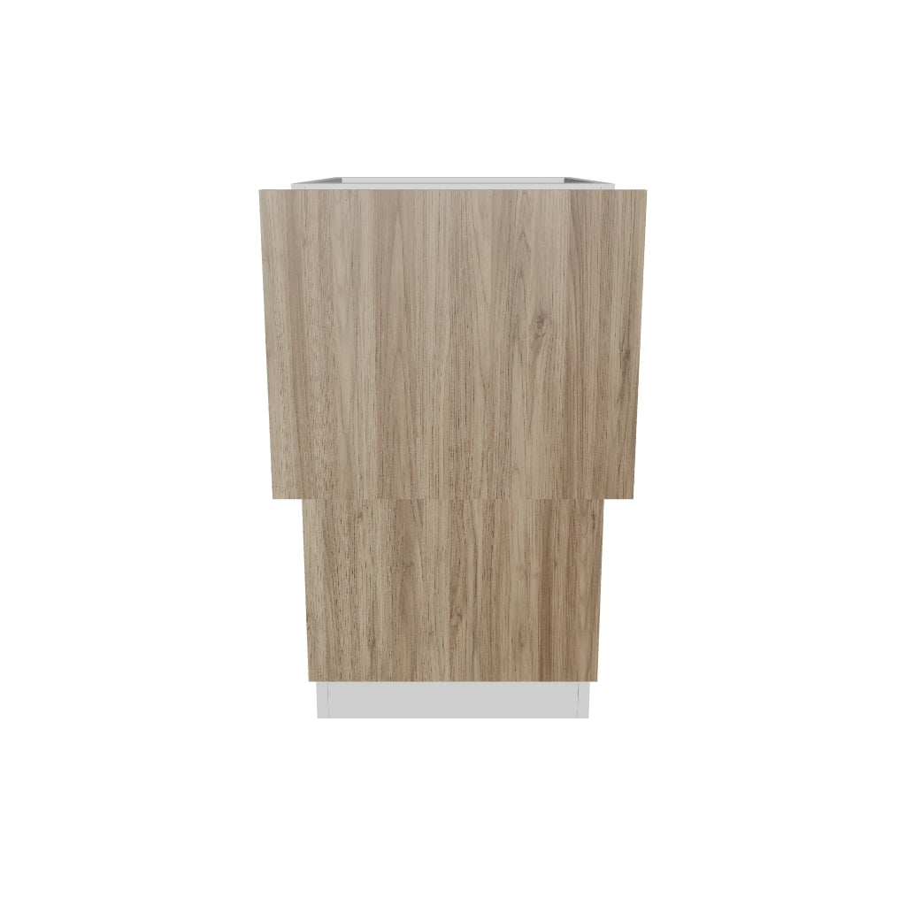 2" H X 24" D  2 Drawer Base Cabinet