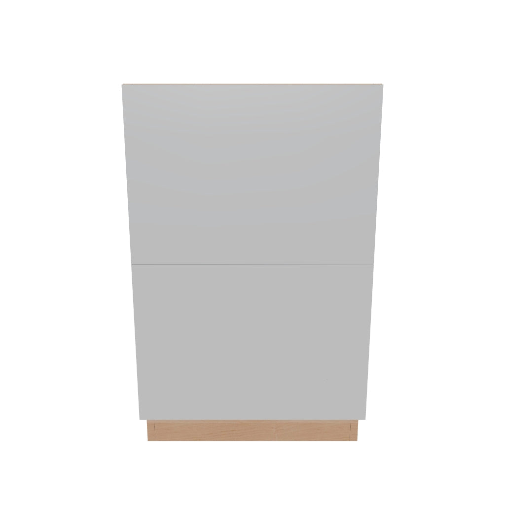 2" H X 24" D  2 Drawer Base Cabinet