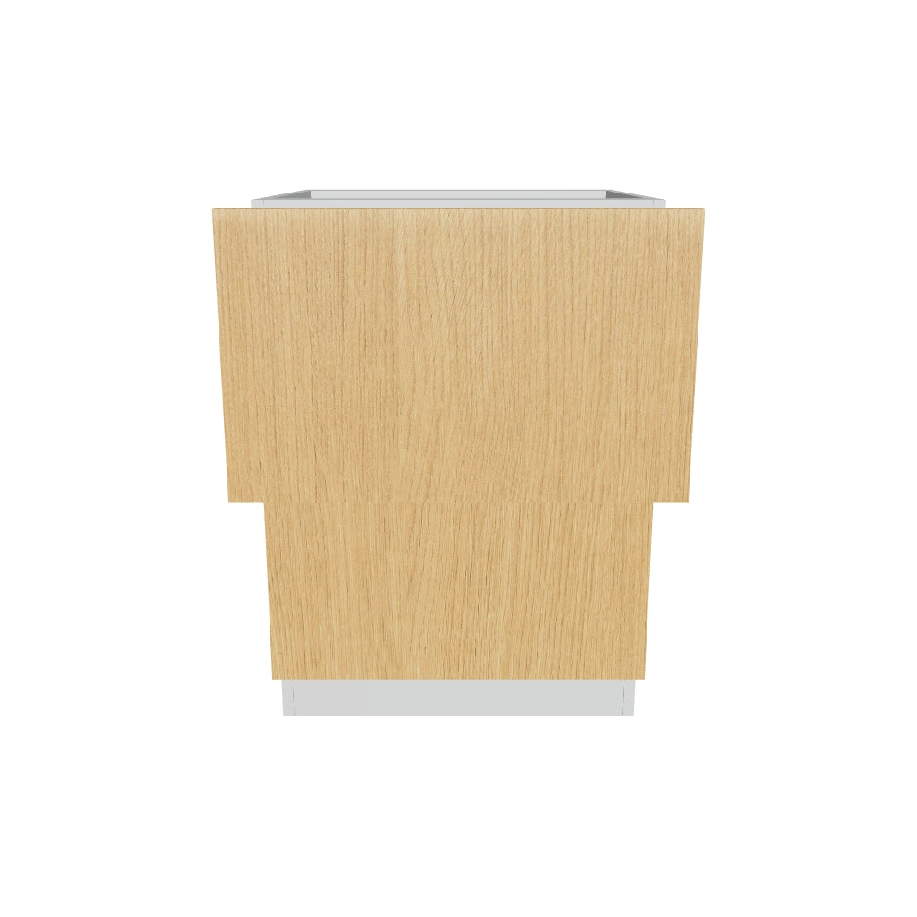 2" H X 24" D  2 Drawer Base Cabinet