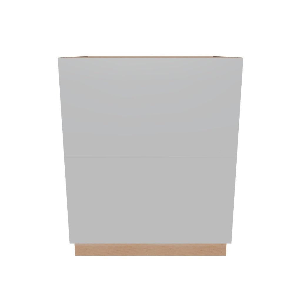 2" H X 24" D  2 Drawer Base Cabinet