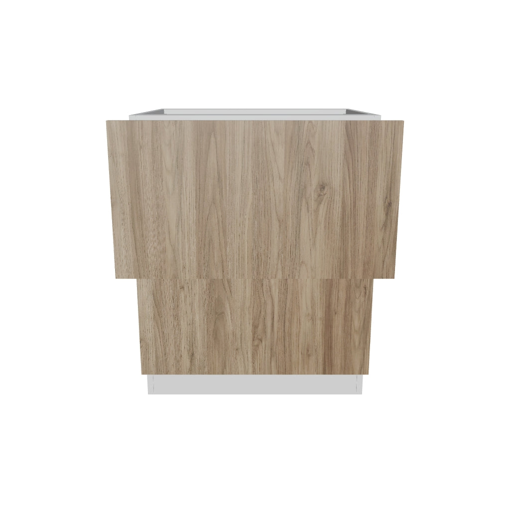2" H X 24" D  2 Drawer Base Cabinet