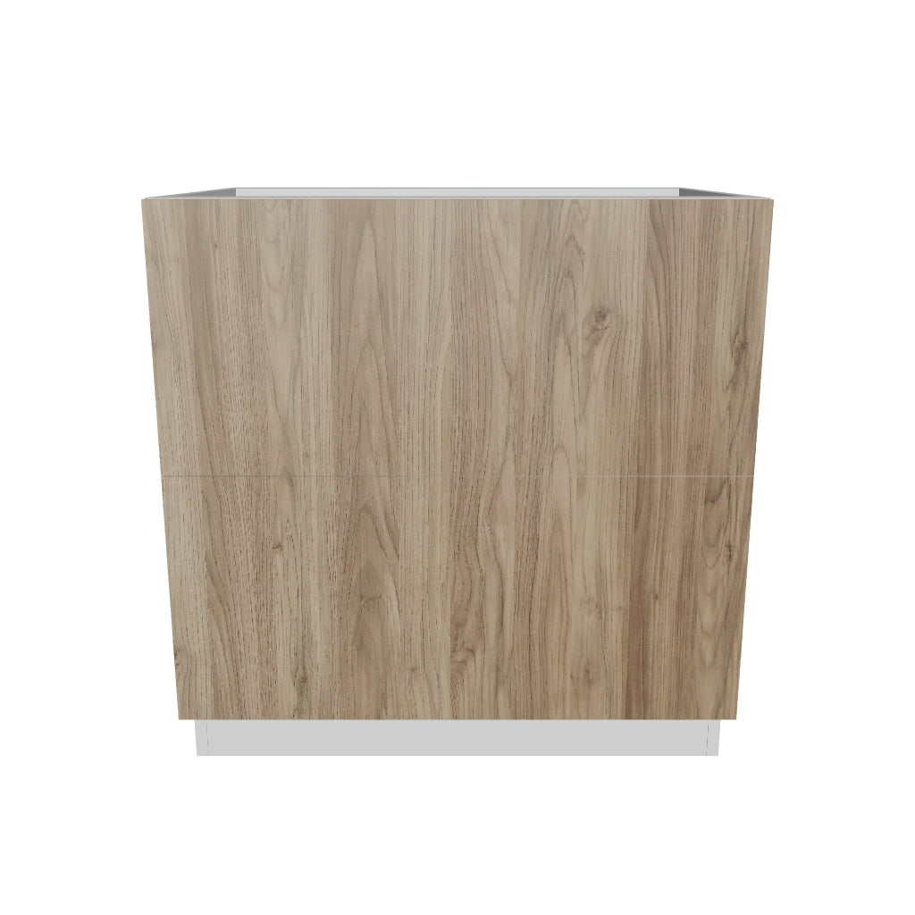 2" H X 24" D  2 Drawer Base Cabinet