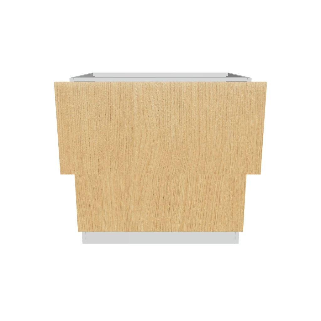 2" H X 24" D  2 Drawer Base Cabinet
