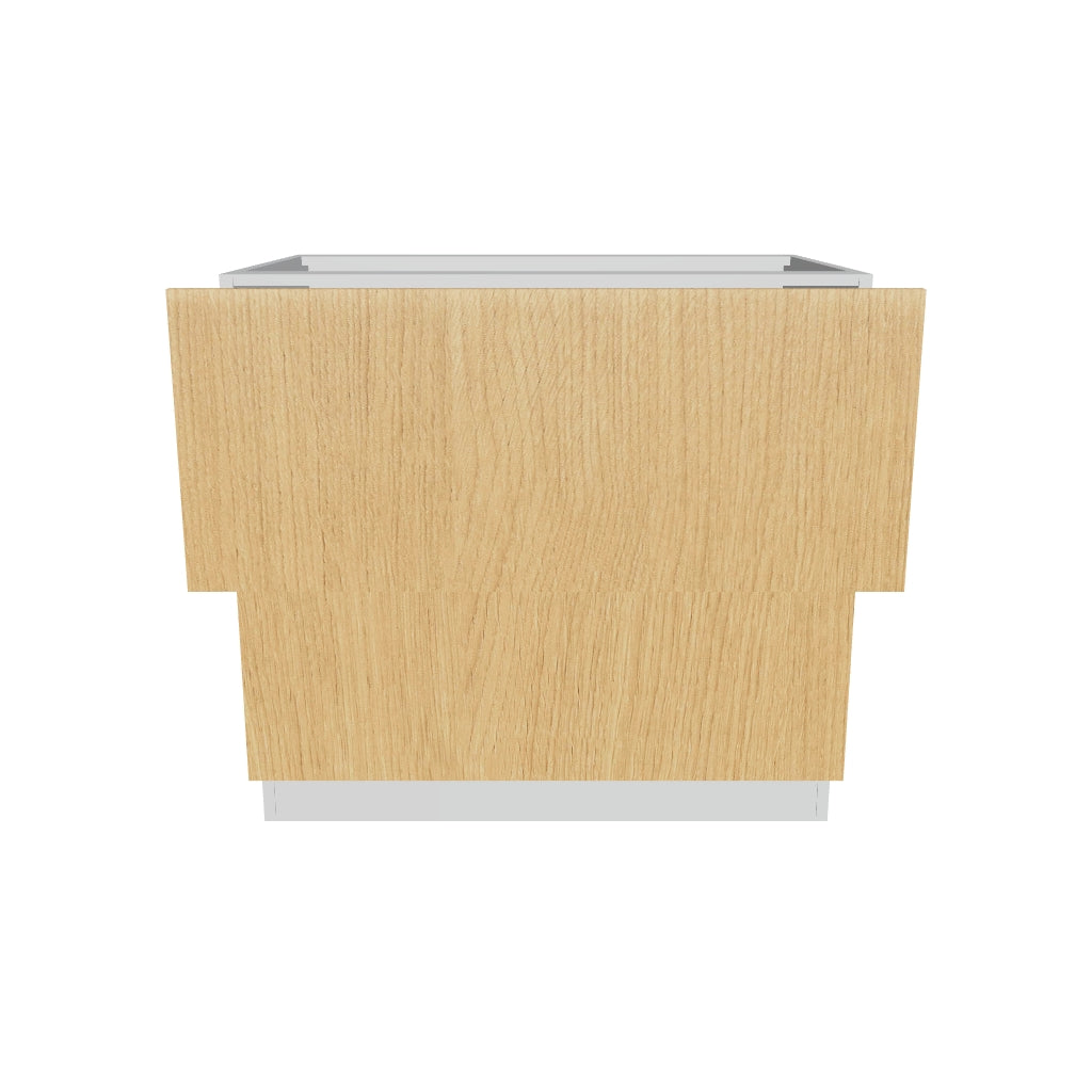 2" H X 24" D  2 Drawer Base Cabinet
