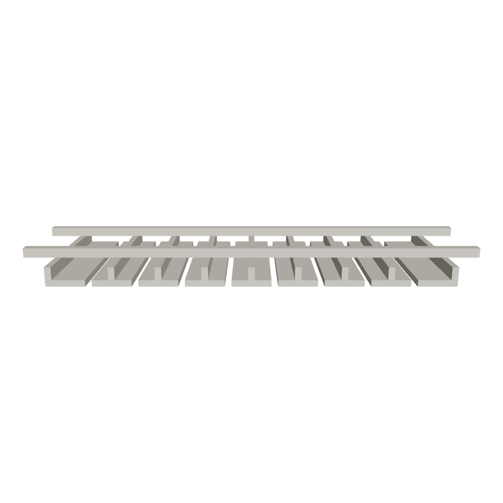 2" H X 12" D Wall Glass Rack