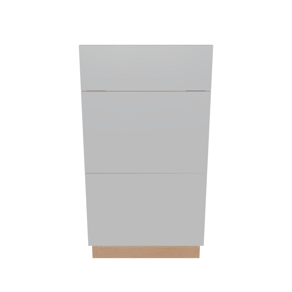2" H X 24" D  3 Drawer Base Cabinet