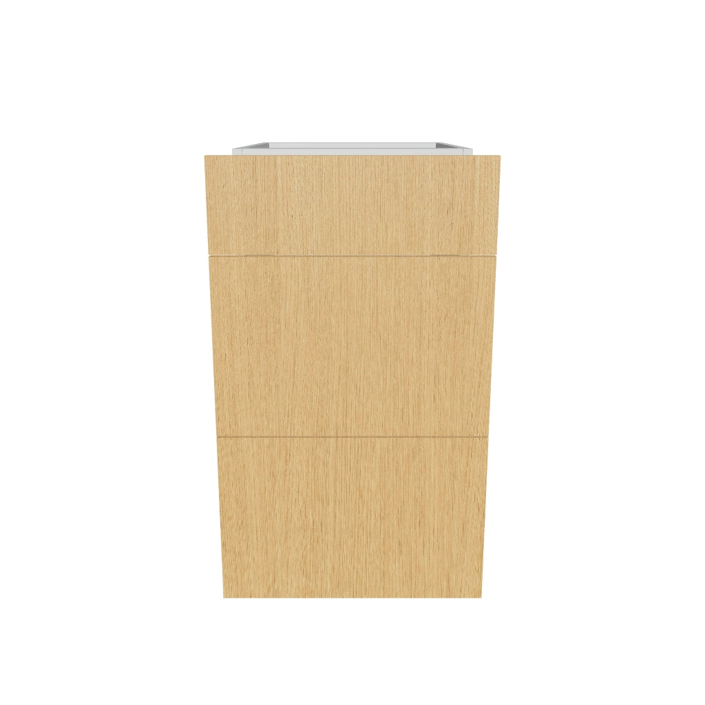 2" H X 24" D  3 Drawer Base Cabinet
