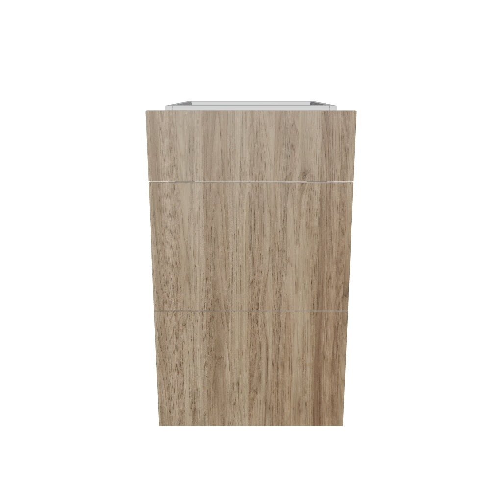 2" H X 24" D  3 Drawer Base Cabinet