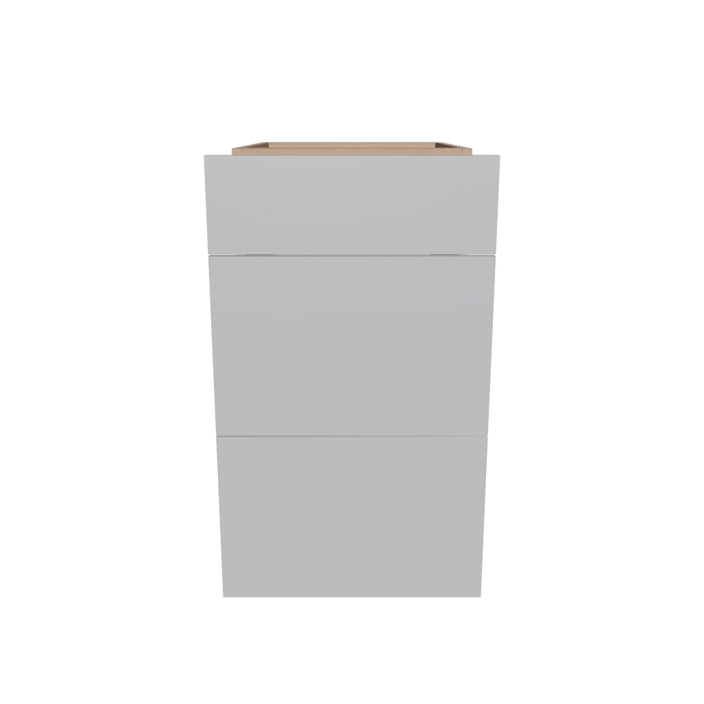 2" H X 24" D  3 Drawer Base Cabinet