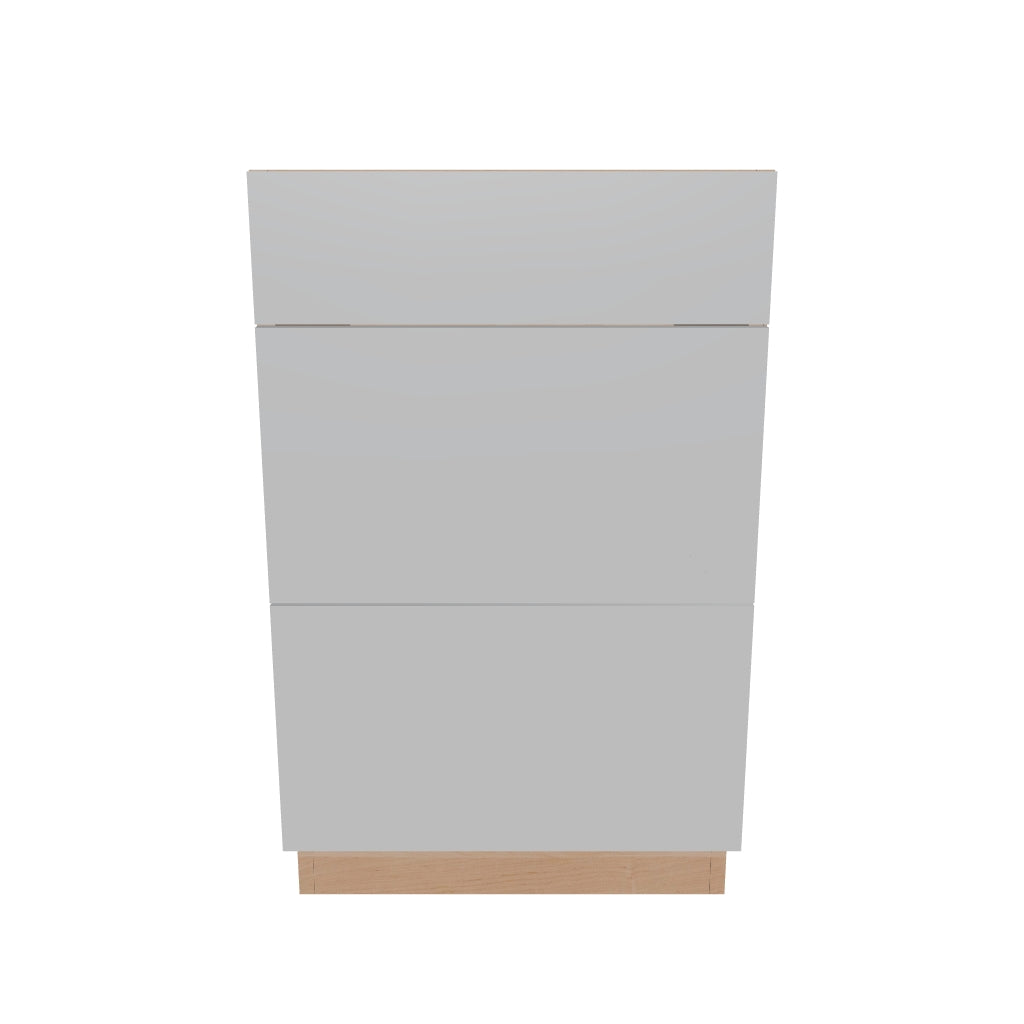 2" H X 24" D  3 Drawer Base Cabinet