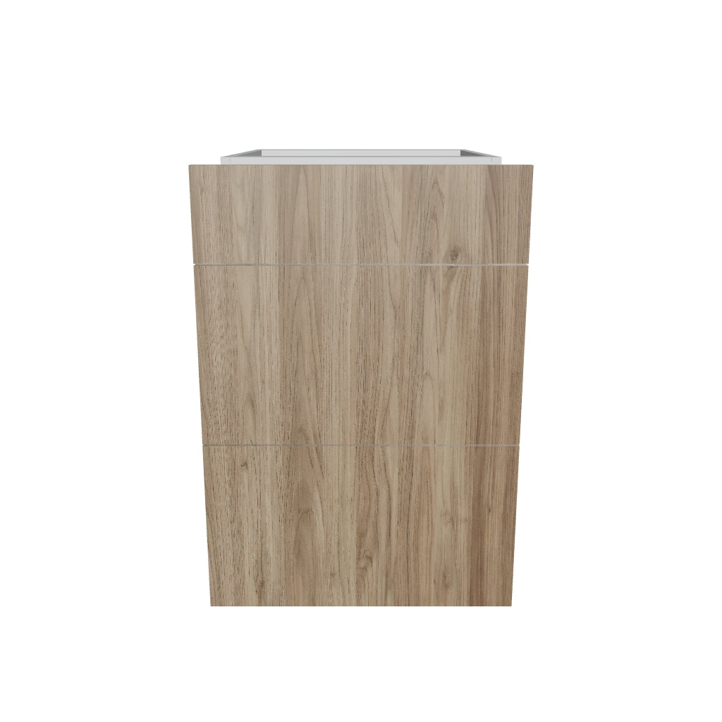 2" H X 24" D  3 Drawer Base Cabinet