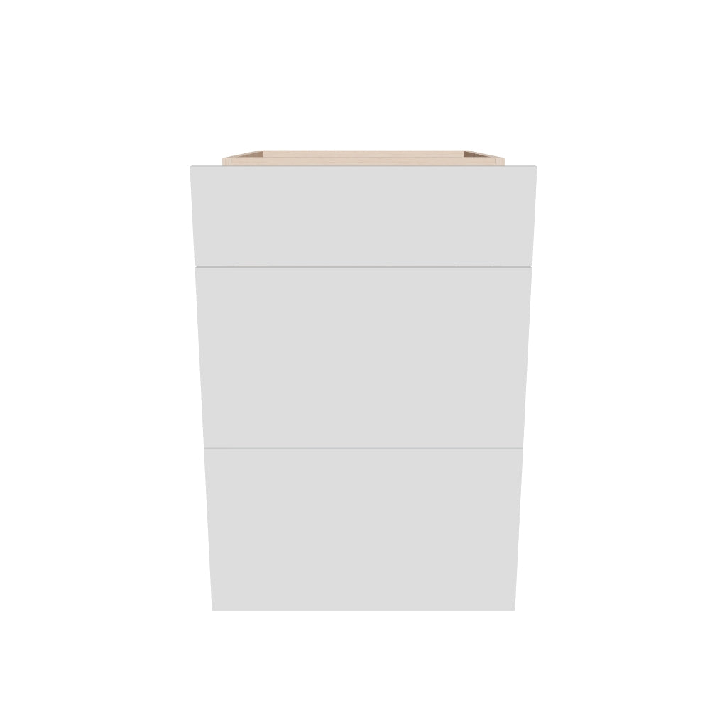 2" H X 24" D  3 Drawer Base Cabinet