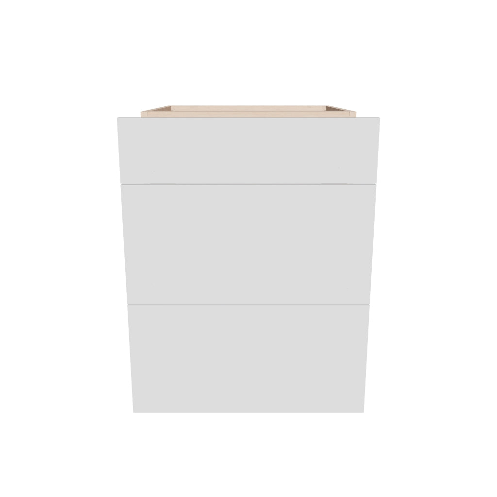 2" H X 24" D  3 Drawer Base Cabinet